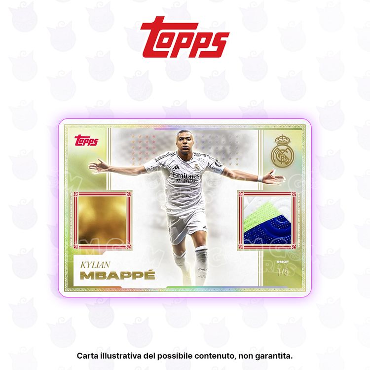 Topps Real Madrid Los Blancos 2025/26 Trading Cards Box obraz 8